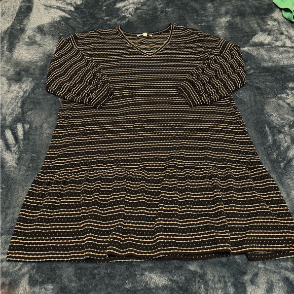 Ann Taylor LOFT Drop-Waist Knit Dress Size XL - Picture 3 of 8